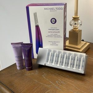 MICHAEL TODD Unopened Dermaplane refills and Before/After Cleanser/gel
